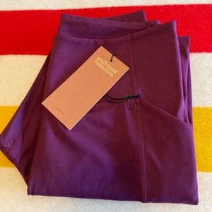 Girlfriend Collective plum leggings NWT